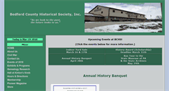 Desktop Screenshot of bedfordpahistory.com