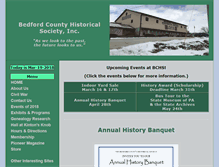 Tablet Screenshot of bedfordpahistory.com